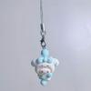 Cartoon Sanrio Hello Kitty Melody Kuromi Cinnamoroll Pochacco Phone Chain Keychain Bag Cell Phone Charm Cute Key Chain Gift