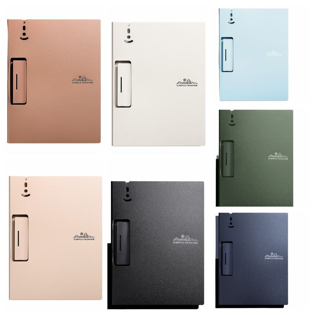 Thickened Dual-use Plate Clamp Waterproof Durable Multifunction Clipboard A4 Size Plastic File Folder Stationery Supplies