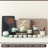 Ceramic Kung Fu tea set, home living room office tea making tea, teapot cover bowl tea cup, complete tea set gift box