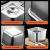 Xiyi Stainless Steel Square Seasoning Pot