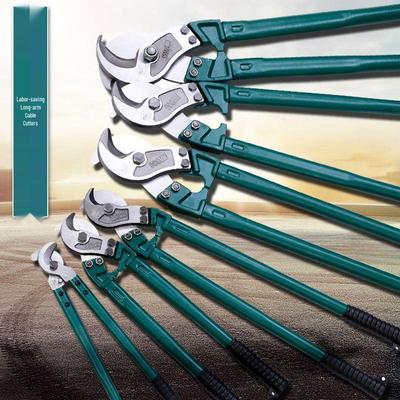 Large Head Cable Cutter: Copper Wire Scissors, Manual Stripper, Cutting Pliers, Copper Pipe Tool