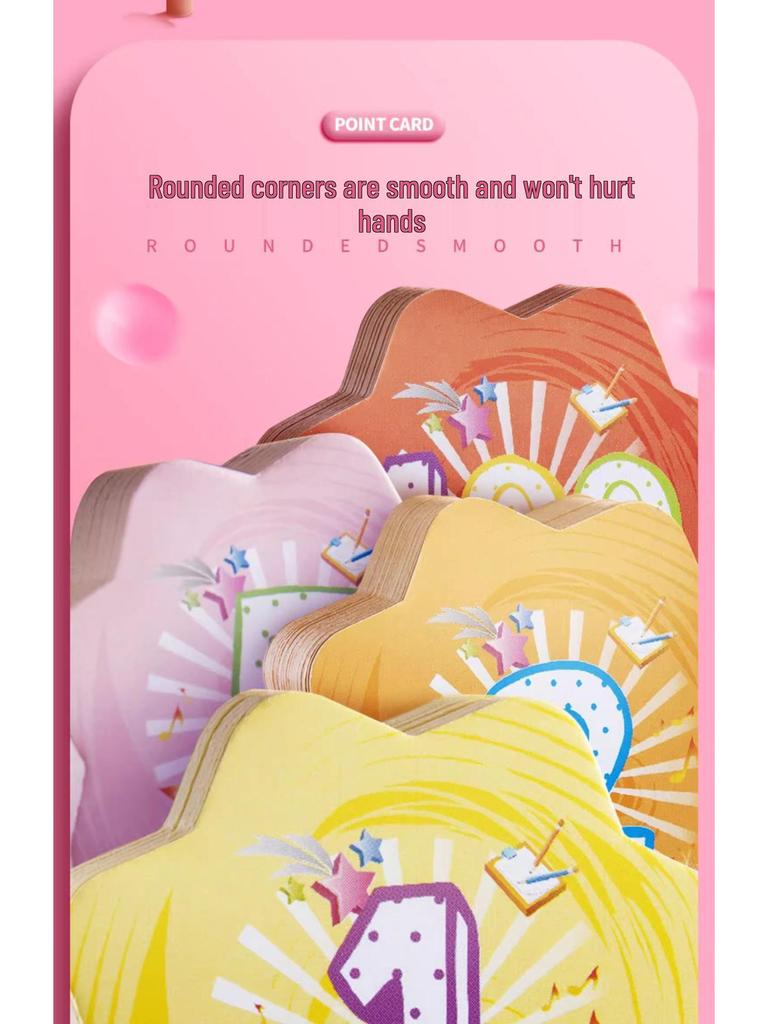 Kindergarten Reward Points Card: Encouragement for School Children