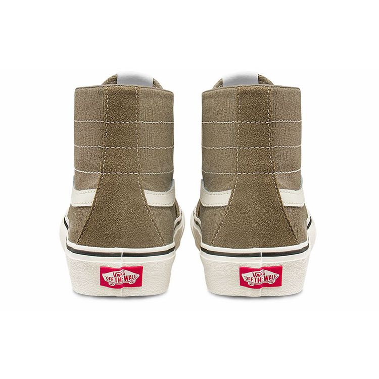 Vans Sk8 High Top Skate Shoes Unisex Sneakers Khaki VN0A3MV1A5D
