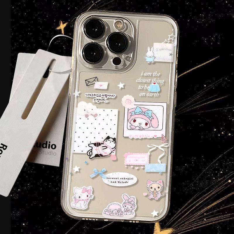 Cartoon Style Phone Case for iPhone 17 Pro Max/13/16/15 Pro/14/12/11/XS/X/8P/7