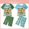 Al Brainrot Italian Tung Tungtung Sahur Pattern Children Home Wear Gift Pajamas