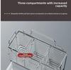Wall-Mounted 304 Stainless Steel Chopsticks and Utensil Storage Rack