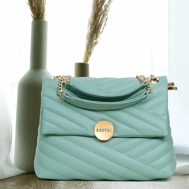 стеганая сумка через плечо Stich — фото 17