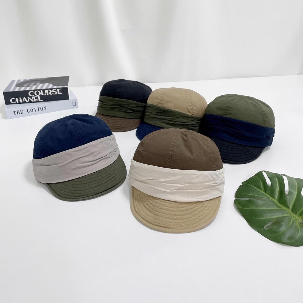 Women's and Men's Daily Natural Short Brim Baseball Cap