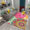 Paisley Flower Tree of Life Indian Culture Rugs for Living Room Bedroom Door Mats Decor Carpets Bathroom Kitchen Non Slip Rugs