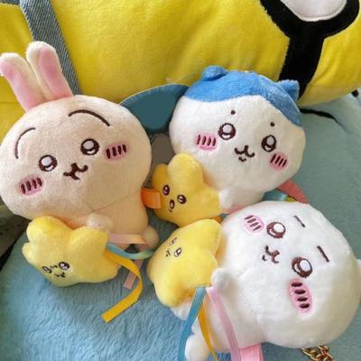 Poupée en Peluche de Dessin Animé Mini Peluche Figurine Rembourrée 4 pouces Jouet Doux Câlinable Cadeau Adorable pour Amis Enfants Collectionneurs