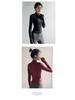 Women's Quick-Dry Yoga Suit: Stand Collar Jacket & Long Sleeve Top for Running & Pilates