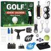 24 Tage Weihnachts-Golf-Adventskalender-Box 24 Tage Countdown bis Weihnachten Golf-Themen-Set Enthält Golfbälle, Tees, Ballmarker