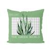 New Summer Green Small Fresh Plant Giraffe Pillowcase Home Sofa Pillowcase