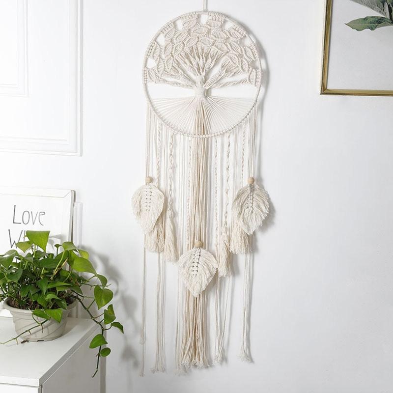 Dream Catcher Wall Pendant Ornament Crafts for Home Wedding Festival Holiday Party Decor