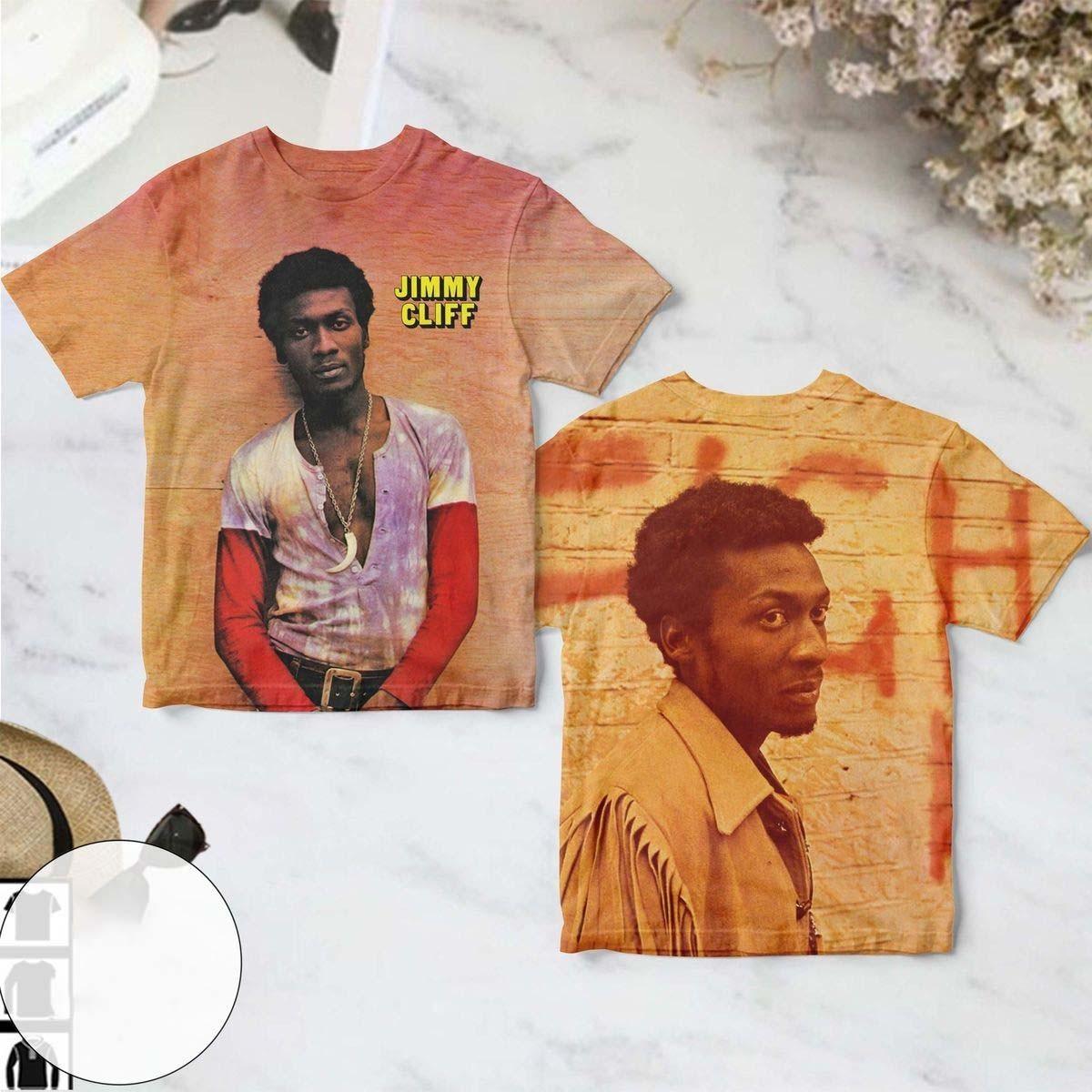 Jimmy Cliff 1969 Album Cover in Love Fan 3D T-shirt S to 5XL 2F1442 XXXXL