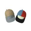 American Retro Color - Blocked Five - Panel Cap Quick - Drying Waterproof Soft - Top Brimmed Hat Trendy for Outdoor Sports Sun