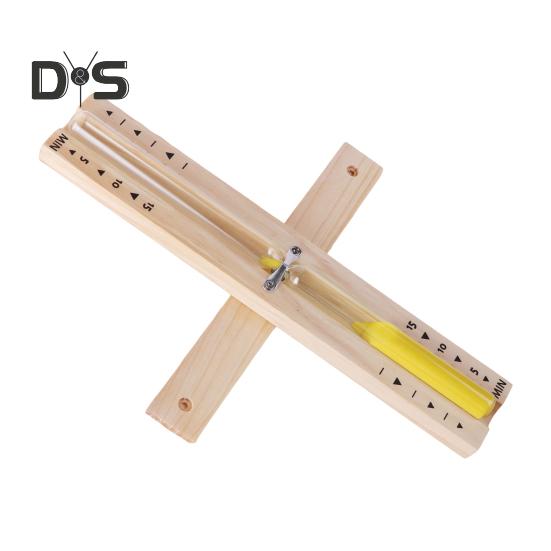 Clessidra per sauna con timer da 15 minuti, conto alla rovescia, in vetro resistente al calore, girevole, in legno resistente, per spa, studio, camera da letto