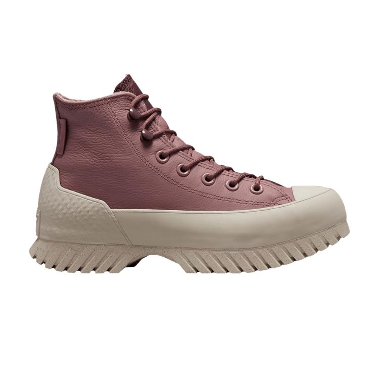 Converse Chuck Taylor All Star Lugged 2.0 Counter Climate High Saddle Unisex Sneakers Pink Dark-Wine Papyrus A01329C