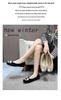 2025 Damen Winter Flauschige Samt-Loafer - Warme Slip-on Bohnenschuhe für Mütter