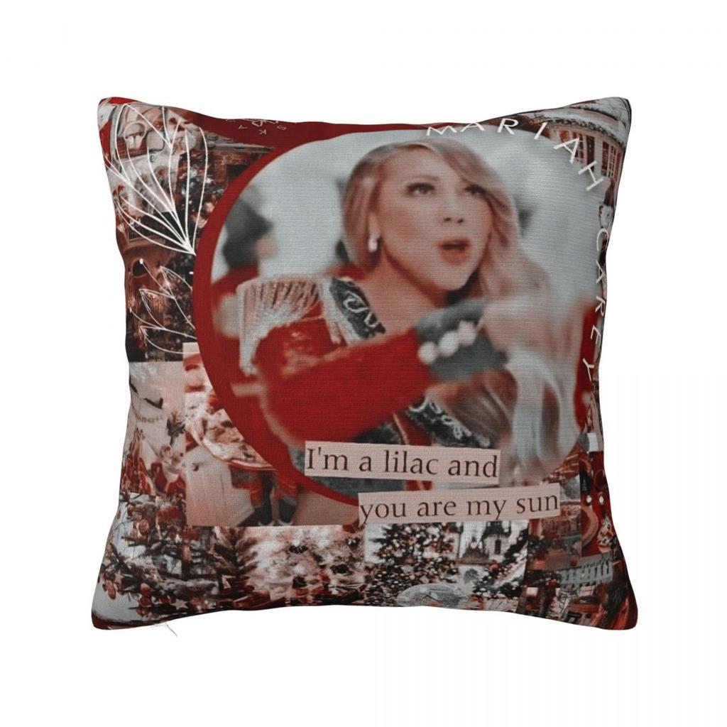 Mariah Carey American Singer Pillow Cover Morden Pillow Case Polyester Graphic Cushion Cover Pillowcases For Living Room Chair