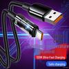 240W Ultra-Fast Braided Type-C Charging Cable for Huawei, Honor, OPPO Phones