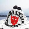 Flag Diabos Vermelhos Blanket For Sofa Bed Travel 1904 Sempre Diabos Vermelhos Eusebio Fan