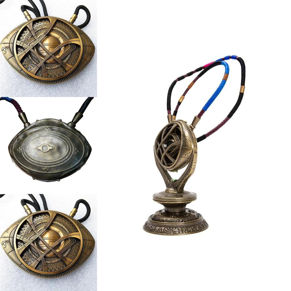 Collana Lampada da Notte in Lega di Zinco Marvel Dottor Strange con Occhio Luminoso per Regalo
