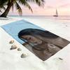 Singer Madison Beer Towel Large Quick-Drying Microfiber soft Beach Towel for Travel Fitness Sauna Bathing Camping