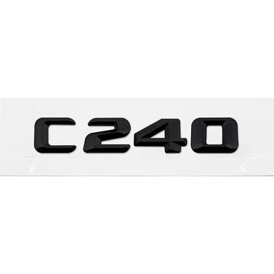 3D Body Letter Stickers Rear Badge for Mercedes Benz C240 C250 C260 C280 C300 C320 C350 C400 C500 C Class Exterior Accessories