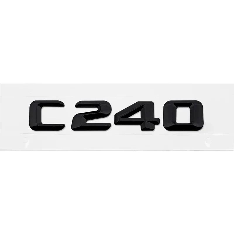 3D Body Letter Stickers Rear Badge for Mercedes Benz C240 C250 C260 C280 C300 C320 C350 C400 C500 C Class Exterior Accessories