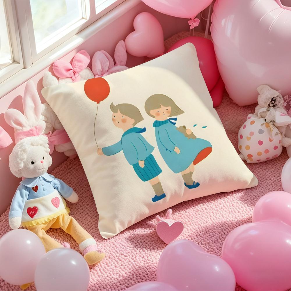 Aoyama Kazuyo ART Cushion Cover Pattern Printed Pillowcase for Living Room Sofa Cushion Cover & Bedroom Decor