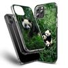 Panda Baby, Giant Panda Family Phone Case For Iphone 16E 15 Pro 14 Plus 17E 16 17 Pro Max Air 11 12 13 Mini Shockproof Capa C
