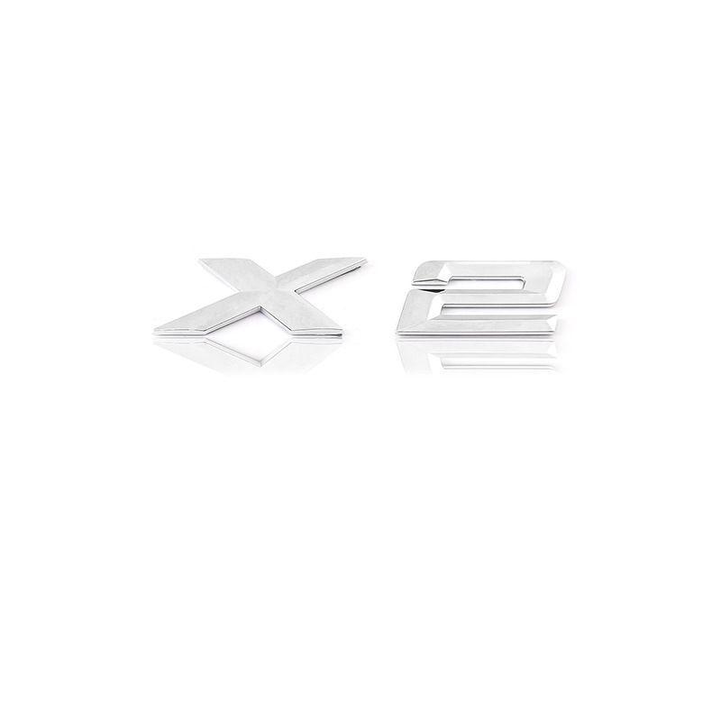 Compatible with BMW Emblems & Stickers: X1, X2, X3, X4, X5, X6, X7 Models for Car Door and Fender Modifications.
