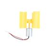 DIY Mini Vertical Wind Turbine Generator Kit Breeze Start Small Motor for Home Science Educational Practice Projects