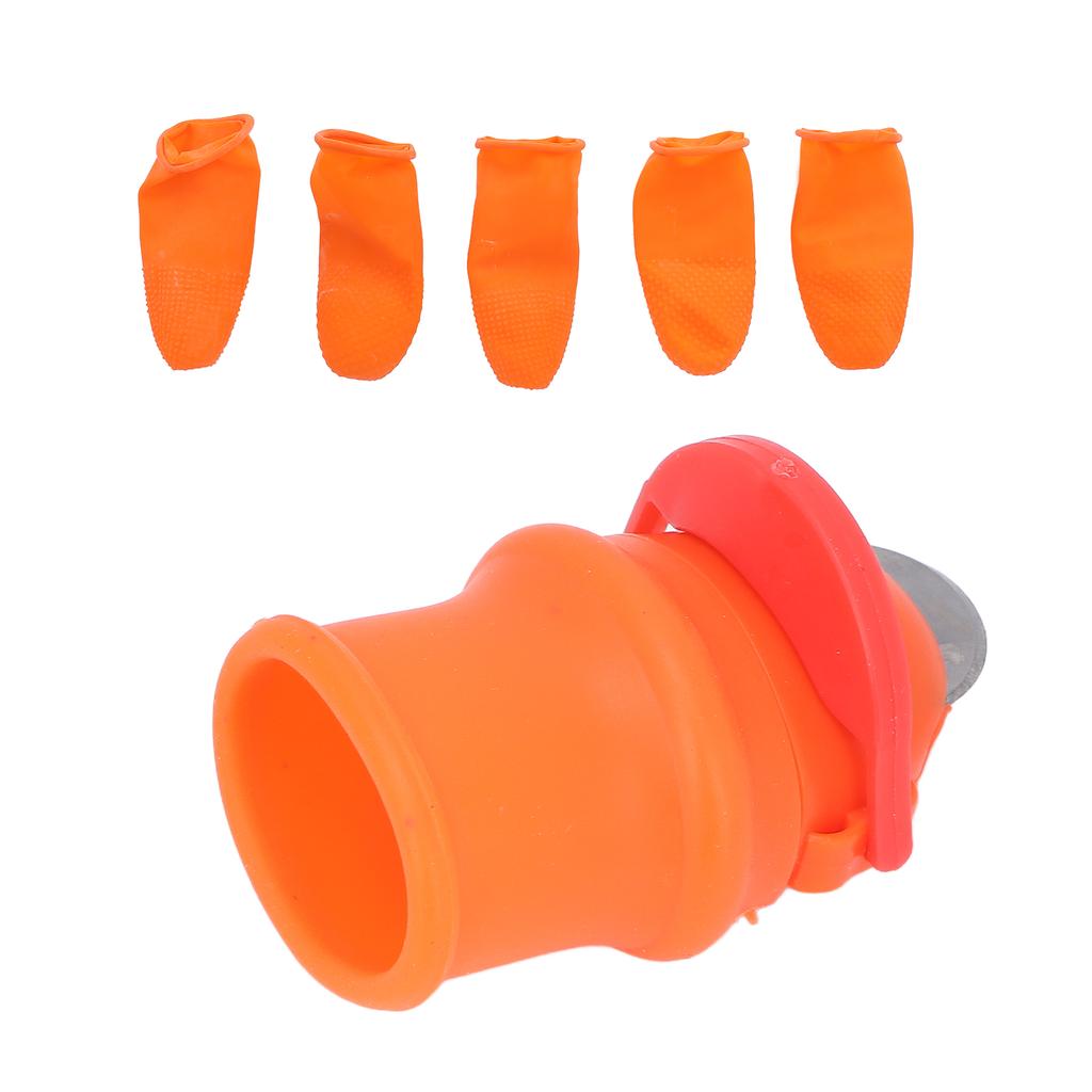 Wielofunkcyjny nóż na kciuk do ogrodu, do zbierania owoców i warzyw, silikonowy nóż na kciuk