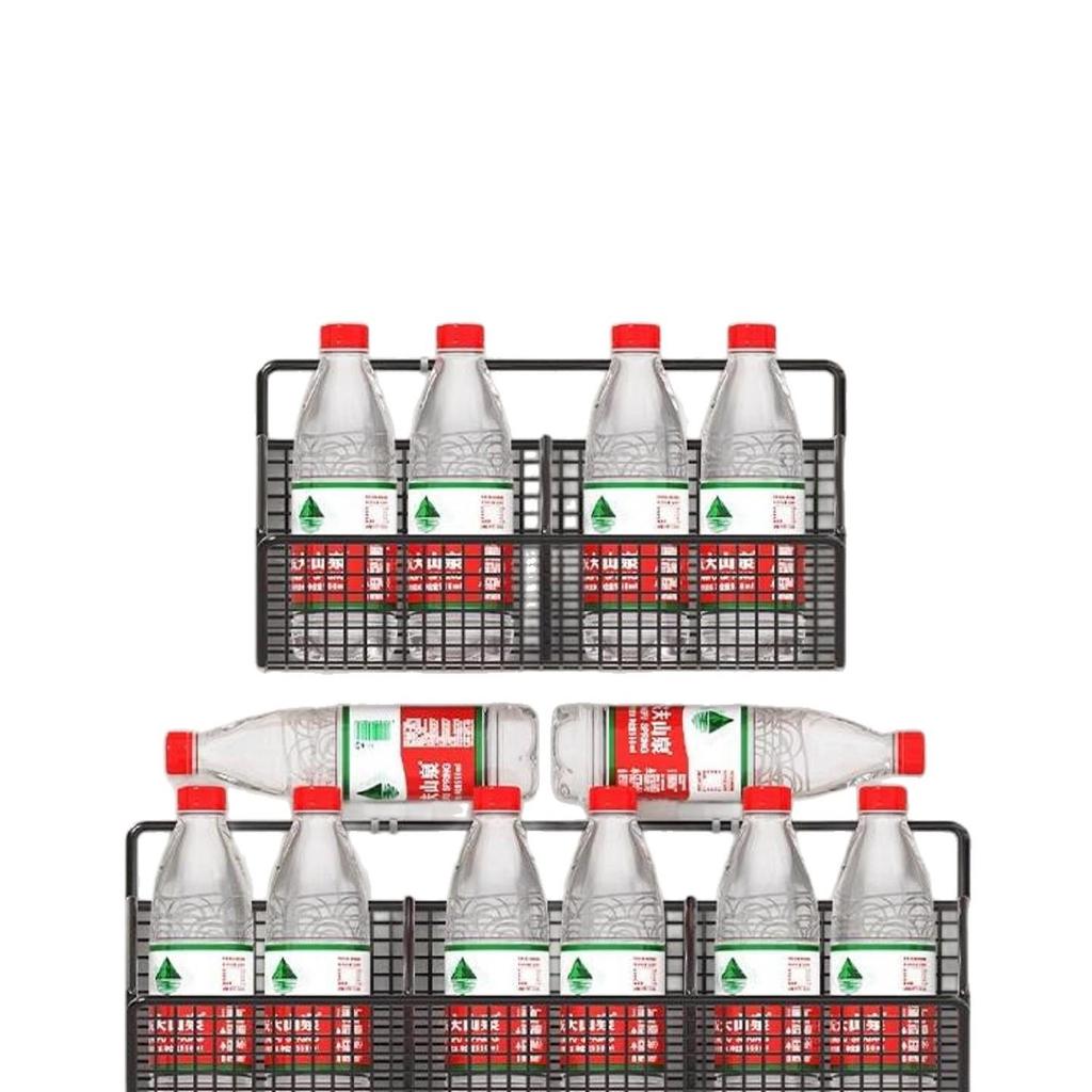 Nástěnný multifunkční box na zeleninu s košíky na cibuli, zázvor a česnek