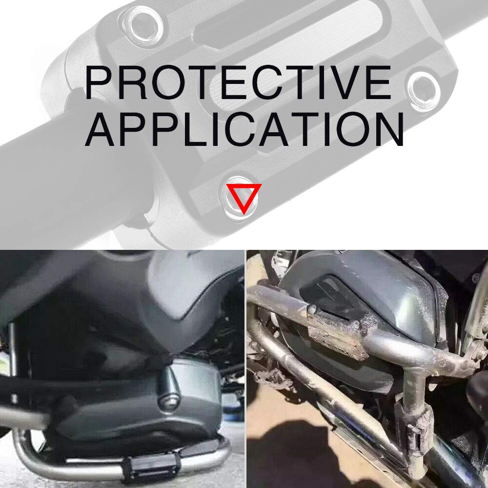 22 25 28mm Motocyklový Bumper Dekorativní Blok Ochrana Motoru Ochranný Rám Ochrana proti Pádu pro