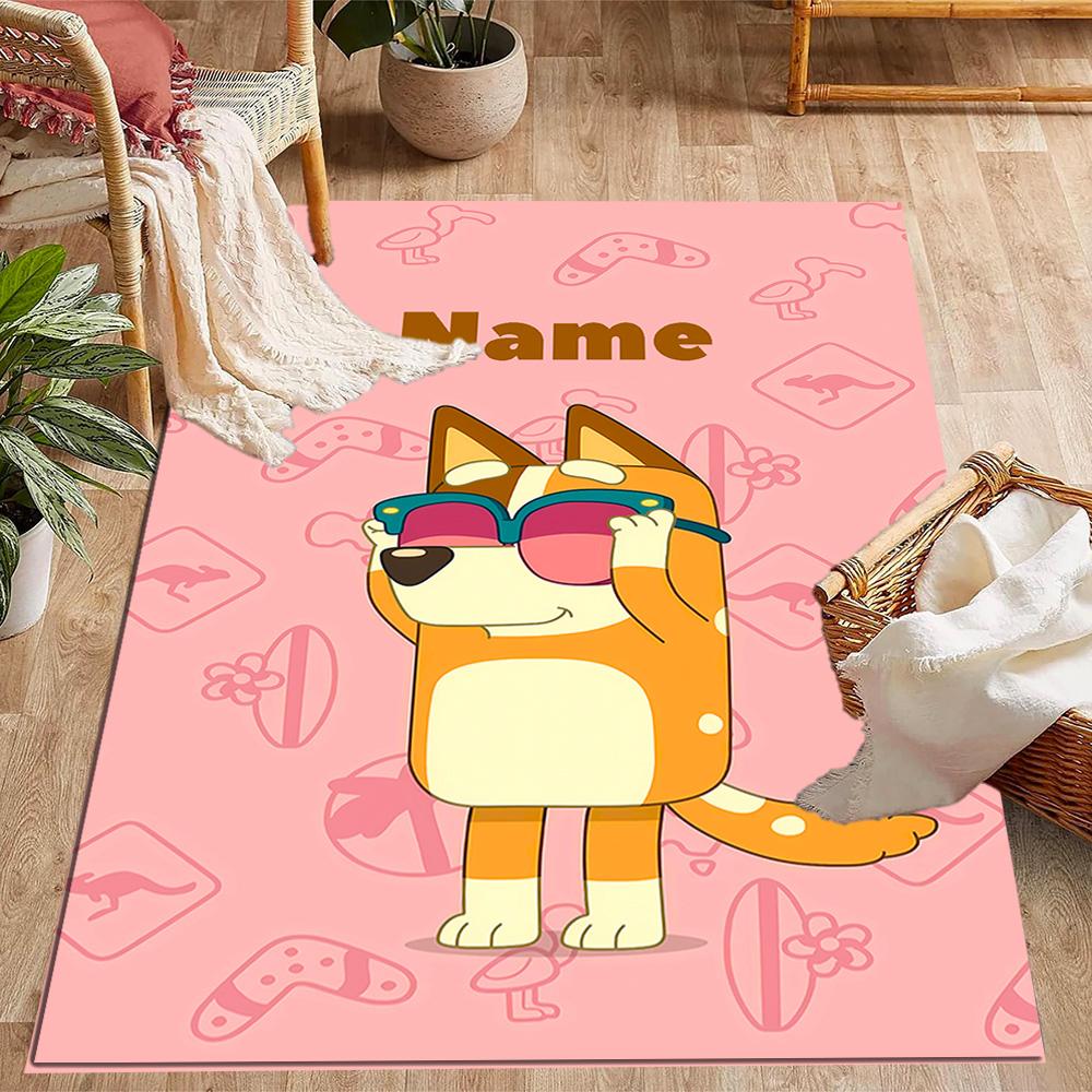 Gumball Darwin Adventure Customize Your Name Floor Rug Office Rug Suitable for Bedrooms Outdoor Hallway Playrooms Antislip Carpet Anime Office Decor