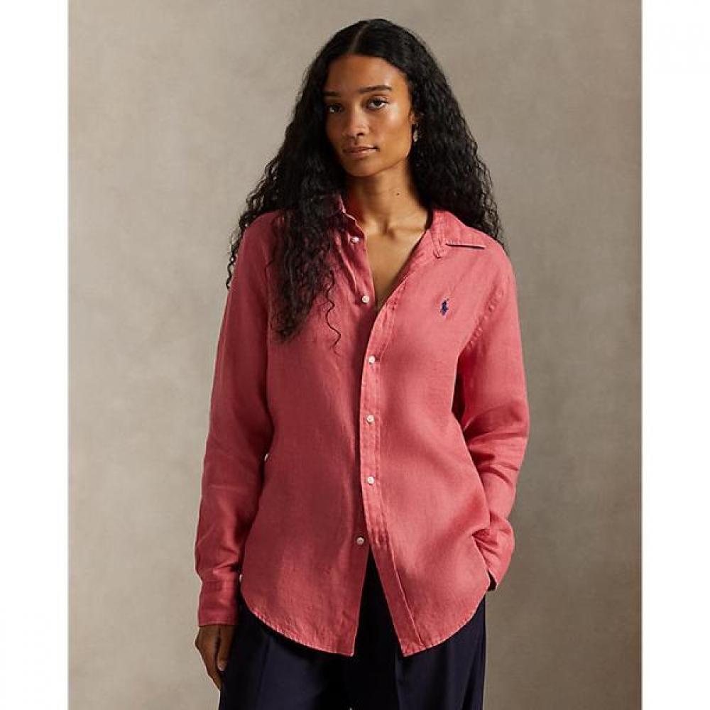 Polo Ralph Lauren Women S claSSic Fit Linen Shirt wmpoShtndo21064600 XS