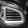 10Pcs 20cm U Air Conditioner Shape Car Decorative Outlet Moulding Trim Strips