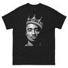 2.Pac Crown Graphic Shirt Vintage Rap Tee 90s Hip Hop Y2K Streetwear