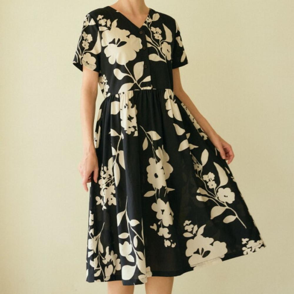 L Affair No coLLar Dress LwLbaop0279 Bk