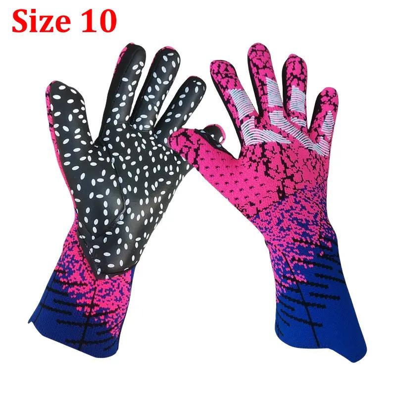 Latex-Torwarthandschuhe, verdickter Fußball, professioneller Schutz, Erwachsene, Teenager, Torwart, Fußball, Torwart-Fußballhandschuhe