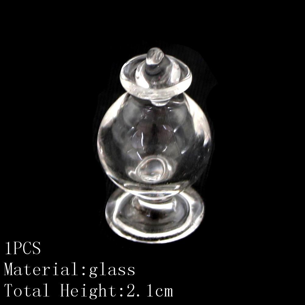 

Dollhouse Miniature Mini Doll Accessories Toys Transparent Candy Fruit Jar Bottle Model Families Gift 1 12 Kid Friendly Entertaining Fun Play Safe