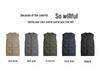 Men's Down V-Neck Sleeveless Vest - 2025 Autumn/Winter White Duck Down Gilet