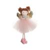 Handmade Christma Doll Ornaments Durable Xmas Angel Ornaments Funny Plush Angel Pendant  Home Decor