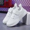 Boys Net Shoes Lightweight Breathable Non-slip Children's Shoes Boys Sports Little White Shoes Middle School Children Primary School Students Runnin