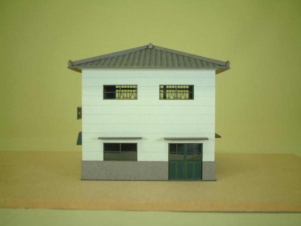Sankei Scene Series Modern Cafe Paper Craft 1/87 MK05-04
