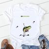 Avocado Funny Women T-Shirts Girl Harajuku Ullzang Graphic Cute Grunge Top Female T Shirt Summer Casual O-Neck Lady Tee Clothing