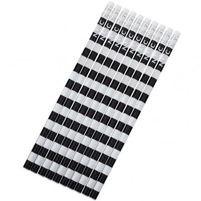 Newcastle United FC Striped Pencil (Pack of 10)
